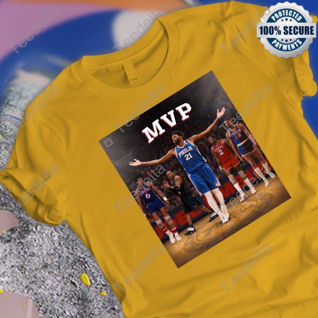Embiid Becomes The Fifth 76Er To Take Home The Award Shirts
