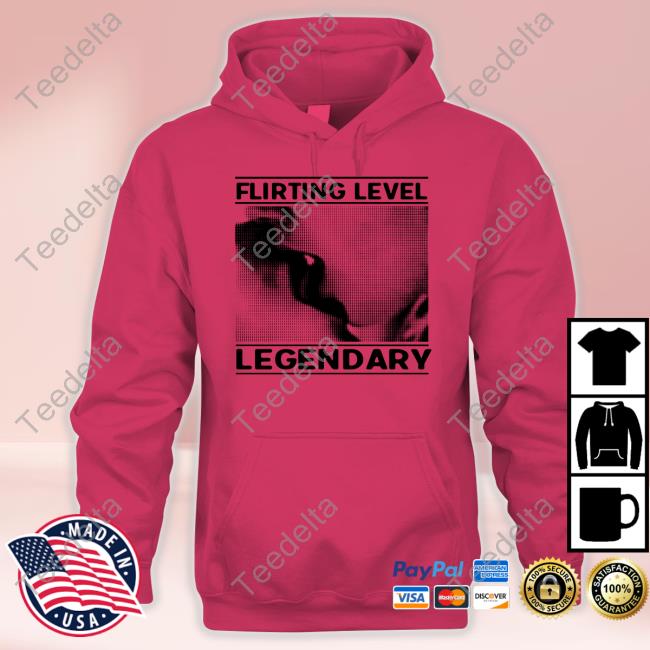 Cherrykitten Flirting Level Legendary Shirts Cherry Kitten Flirting Level Legendary Hoodie