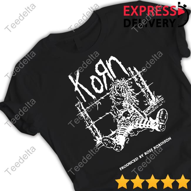Crazy Ass Moments In Nu Metal History Korn Produced By Ross Robinson Tee "Blind" By Korn (1993)