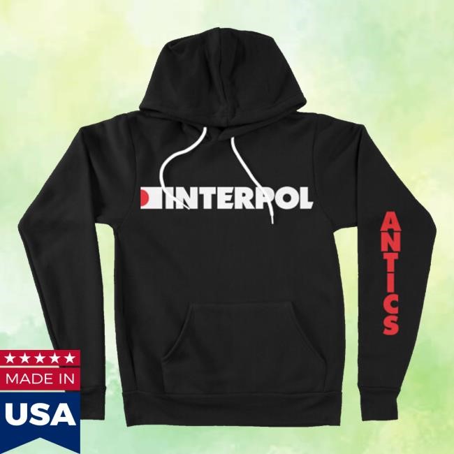 Interpol Merch Store Antics Pullover Tee Shirt