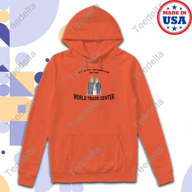 Kate Bush's Husband New York World Trade Center Tee Shirt Official New York World Trade Center Hoodie