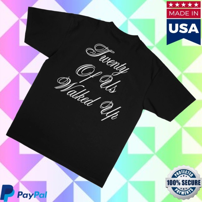 Official G-Eazy Merch Twenty Of Us Statement Black Crewneck Sweatshirt
