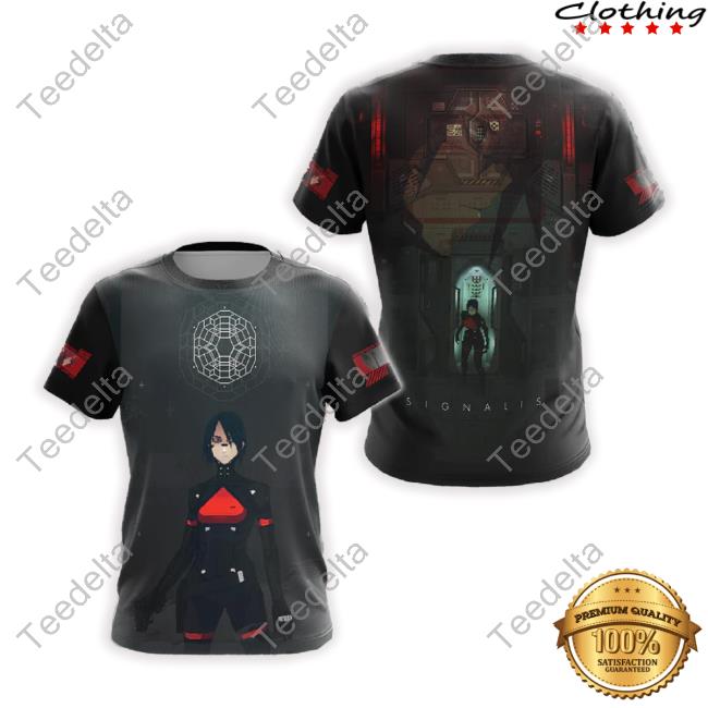 Signalis Video Game 3D All Over Printed Hoodie Beach Shorts Jogger