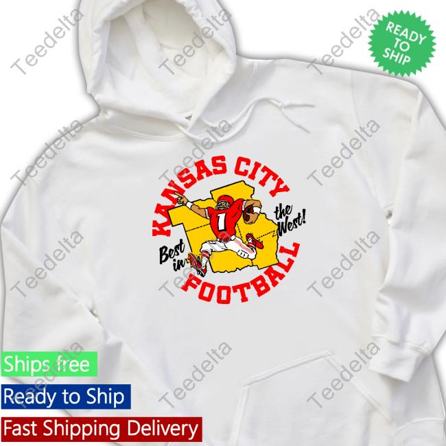Kansas City Football Best In The West T Shirts