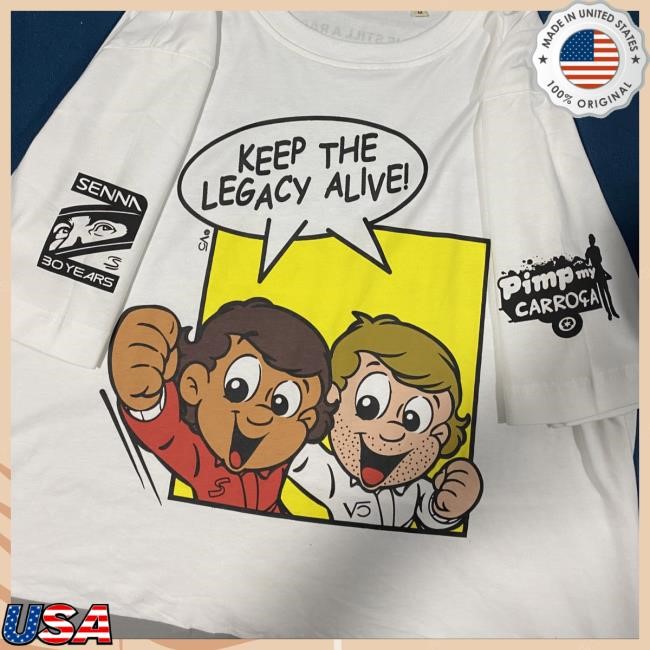 Sebastian Vettel Keep The Legacy Alive Youth T Shirt Sebastian Vettel Keep The Legacy Alive Funny Shirt