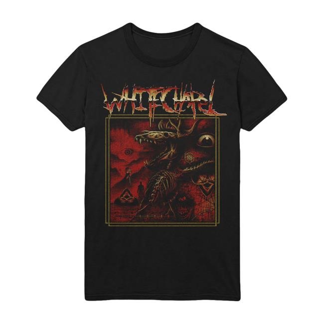 Whitechapel Merch Wendigo Black Shirt