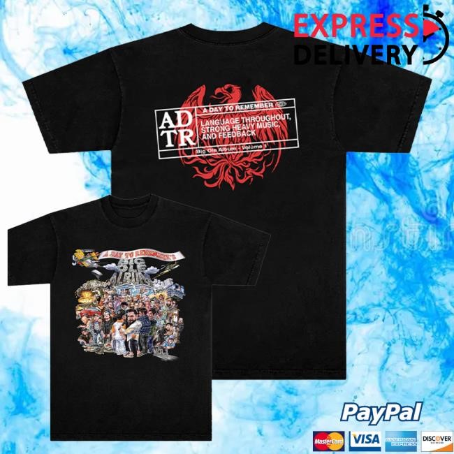 Adtr Merch Shop Store Official Big Ole Album Tee Adtr Official Big Ole Album Hoodie Sweatshirt
