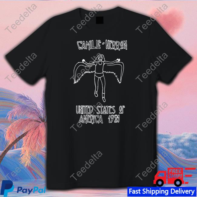 Camille Herron United States Of America 1981 Tee Shirt