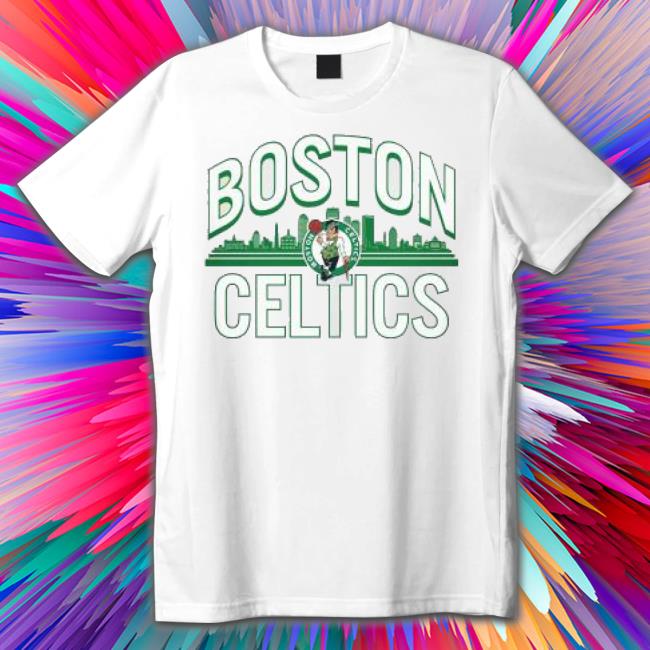 Official Official Boston Celtics Unisex Downtown Boston Premium Comfy Shirt