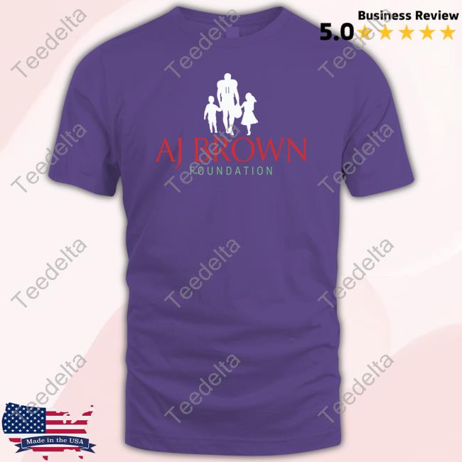 1Kalwaysopen Aj Brown Foundation Shirt Official Aj Brown Foundation T Shirt