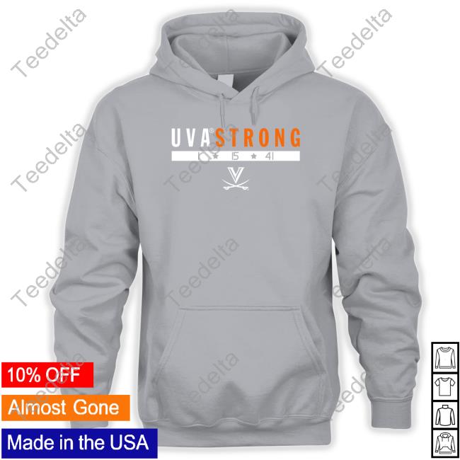 Virginia Hoopers Uvastrong 1.15.41 Chandler David Jr Perry Long Sleeve Tee