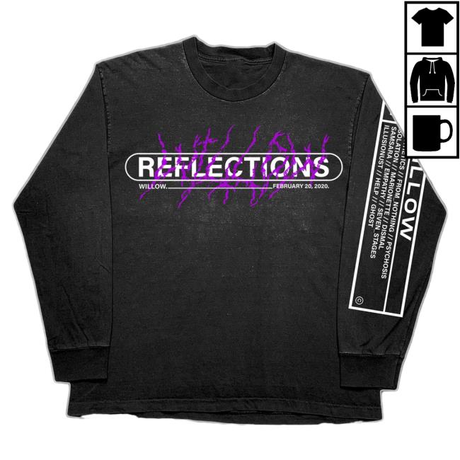 Official Merch Now Reflections Willow Black Long Sleeve Top Shirt MerchNow