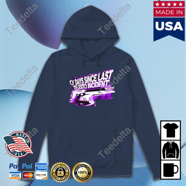O'days Since Last Telesto Incident Tee Shirt
