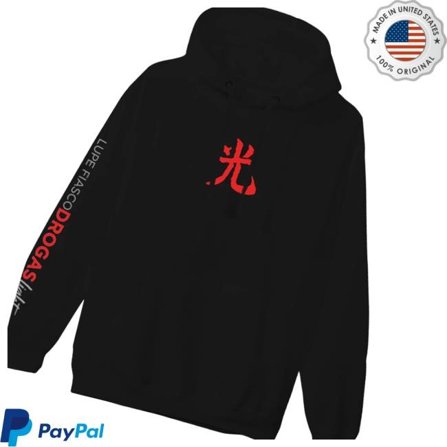 Official Lupe Fiasco Merch Drogas Light Album Crewneck Sweatshirt Official Lupe Fiasco Merch Drogas Light Album Shirts