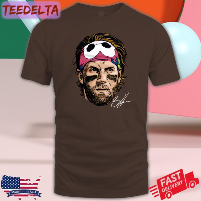 500 Level Store Bryce Harper Headband Wht Shirt