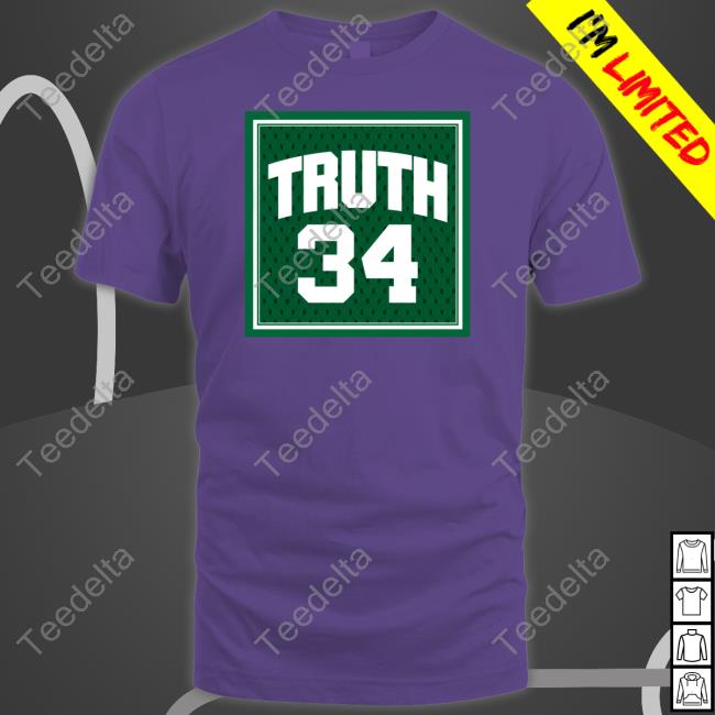 Celtics Truth 34 Long Sleeve T Shirt