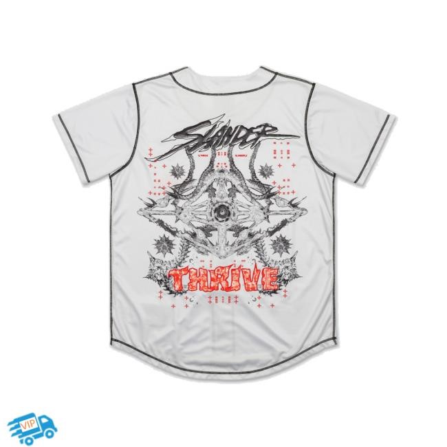 Slander Merch Store Antibody White Jersey Shirts