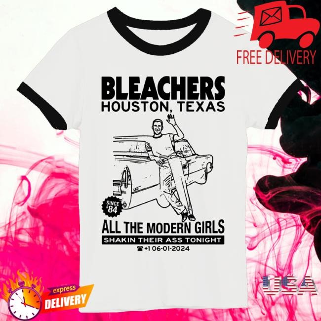 Bleachers Merch Houston, Texas City Specific Tee