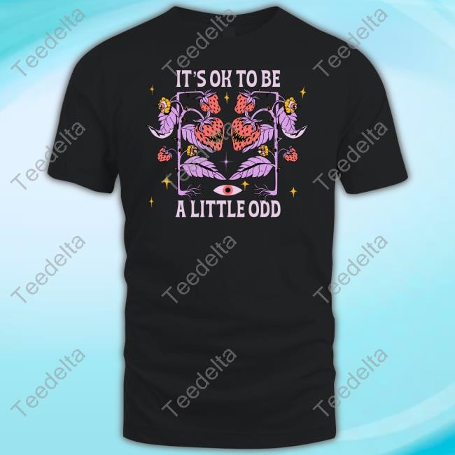 Galactixy_Illustrations It's Ok To Be A Little Odd Sweatshirt