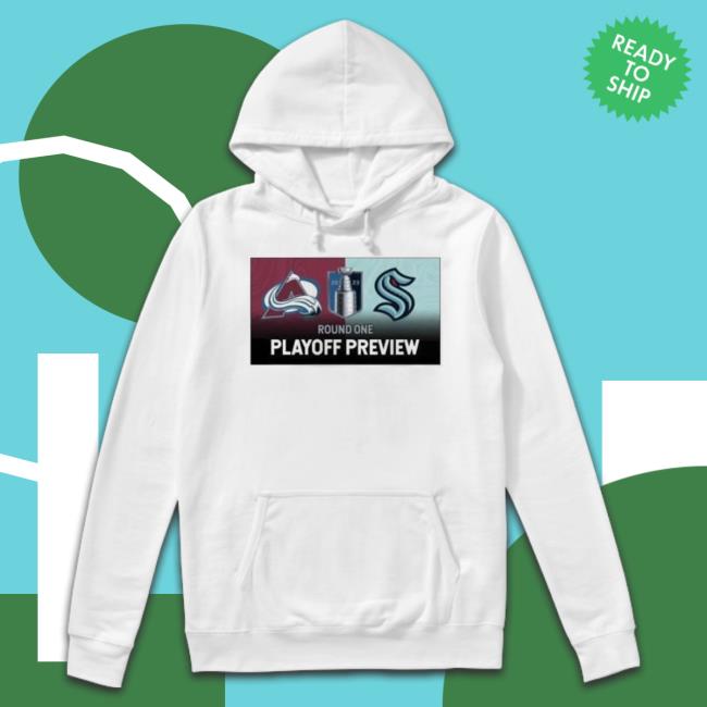 Official Round One Colorado Avalanche Vs Seattle Kraken 2023 Stanley Cup Playoffs shirt