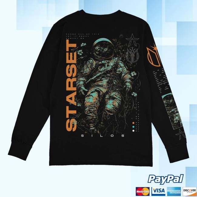Official Starset Silos Shirt Official Starset Silos New Shirt