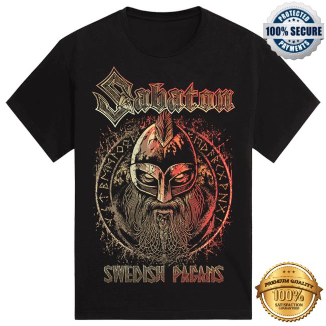 Official Sabaton Merch Store Sabaton Swedish Pagans T Shirt Sabaton Shop
