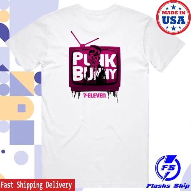 7 Collection Merch 7-Eleven® X Punk Bunny™ Tv t-shirt, hoodie, tank top, sweater and long sleeve t-shirt