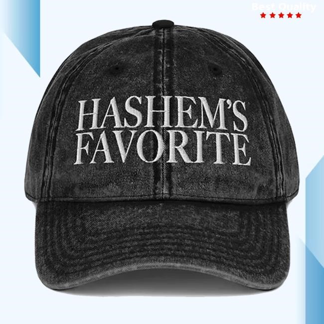 Old Jewish Men Of New York Merch Hashem's Favorite Bucket Hat