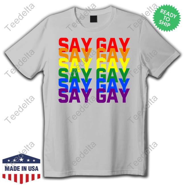 Dr Jebra Faushay Say Gay Pride Shirt