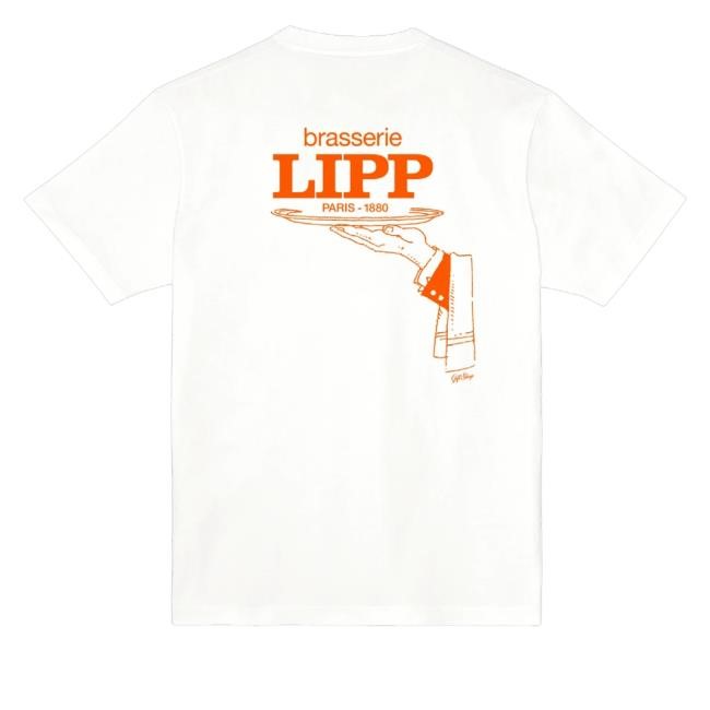Brasserie Lipp X Giftshop New Shirt Official Giftshop Merch Brasserie Lipp X Giftshop T-Shirt