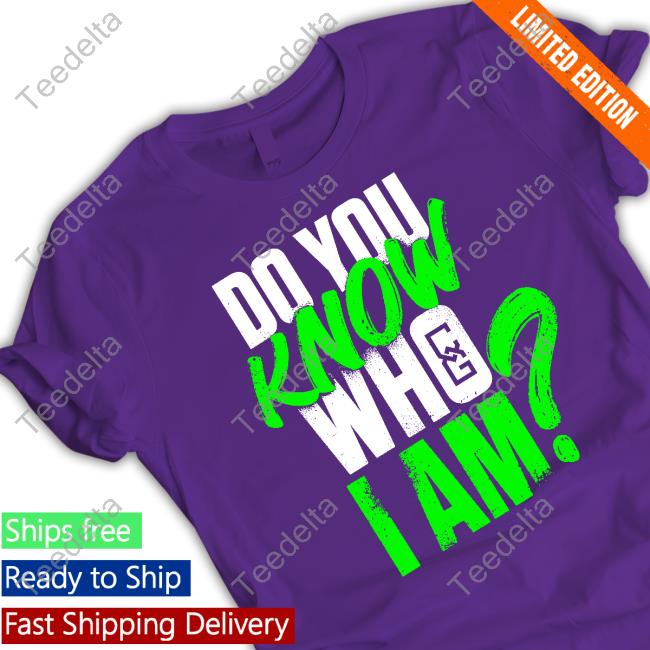 Wwe Store Chelsea Green Do You Know Who I Am Tee Shirt