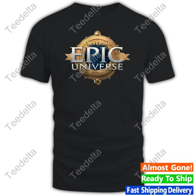 Official Universalorlando Store Epic Universe Logo Tee Shirt