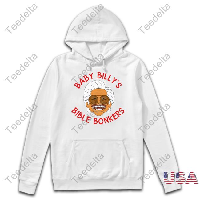 Baby Billy Bible Bonkers Tee Shirt SadiesStudioOfStuff