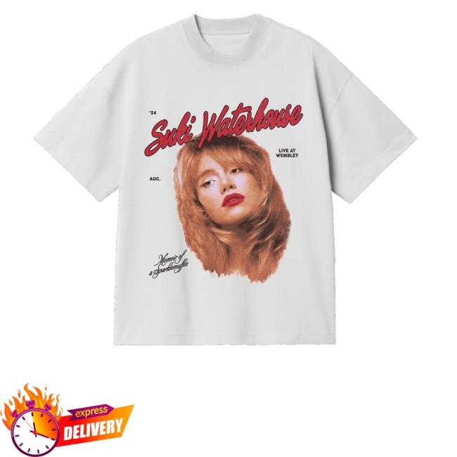 Sukiwaterhouse Merch Suki Waterhouse Wembley Tee Shirt