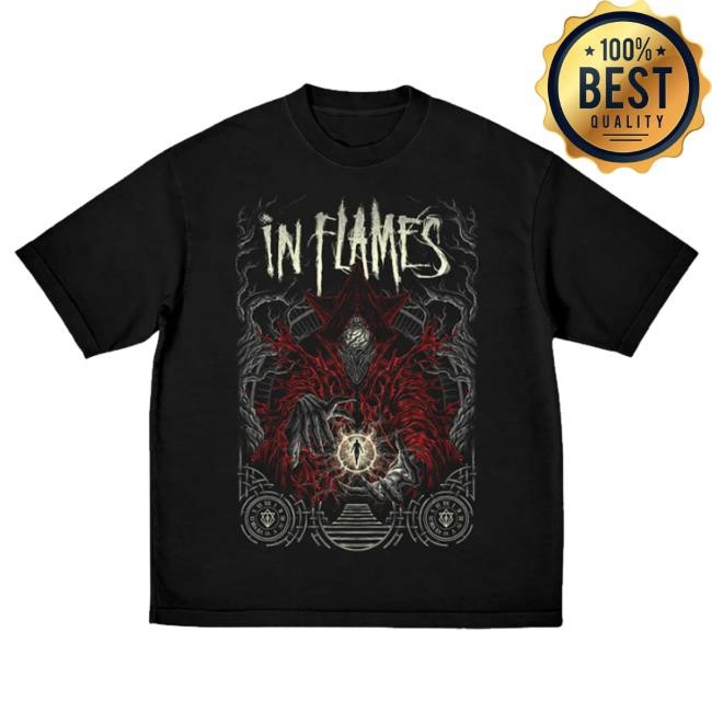 Official Inflames Merch Timehold Tour T-Shirt