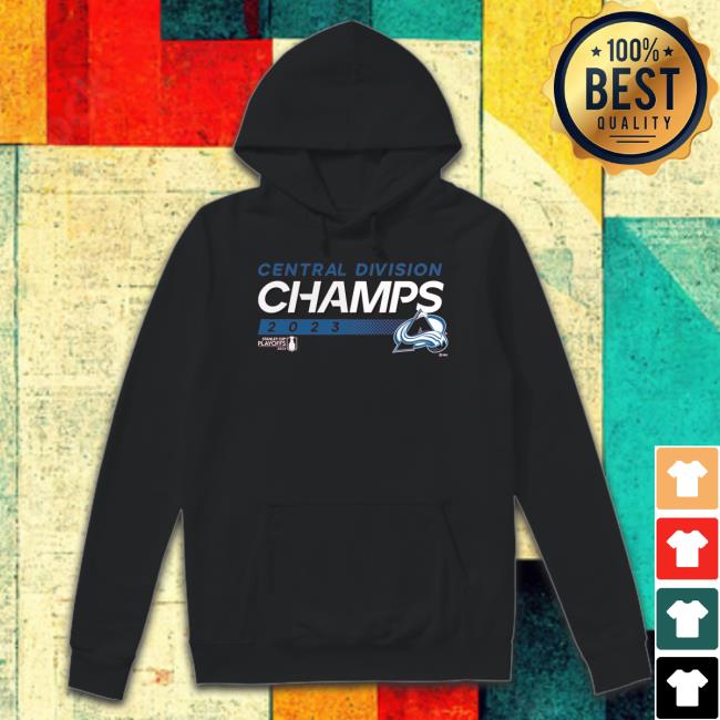 Colorado Avalanche Fanatics Branded 2023 Metropolitan Division Champions T- shirt