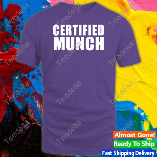 Hardshirts Certified Munch Tee Shirt Hard Shirts Merch