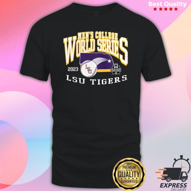Lsu Tigers 2023 Ncaa Men’S Baseball College World Series Shirt