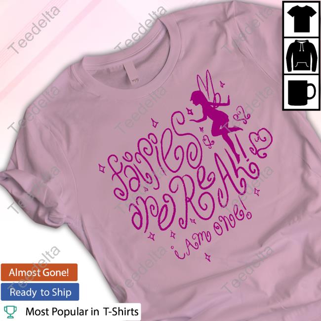 Fairies Are Real Long Sleeve Tee Shirt