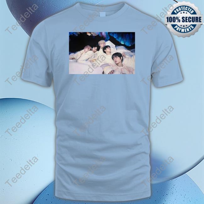 Coi Leray Wearing Txt Bighit Txt Members T Shirts