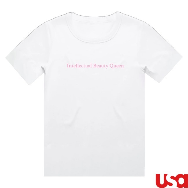 Official Wolf Alice Merch Intellectual Beauty Queen White T-Shirt, Hoodie, Tank Top, Sweater And Long Sleeve T-Shirt