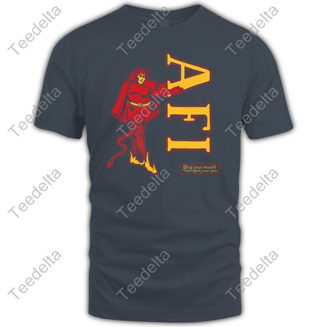 Afi Shut Your Mouth And Open Your Eyes Devil Sweatshirt
