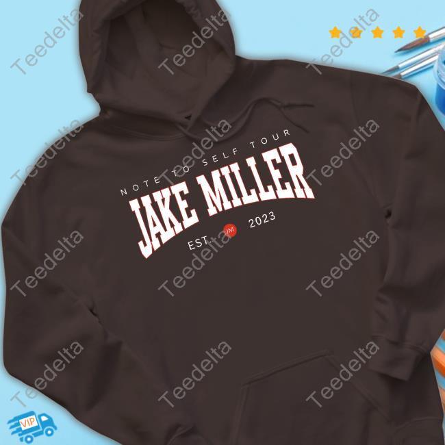 Jakemiller Note To Self Tour Jake Miller Est 2023 T Shirt
