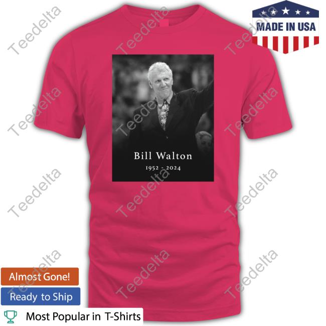 Rip Bill Walton 1952-2024 Long Sleeve T Shirt