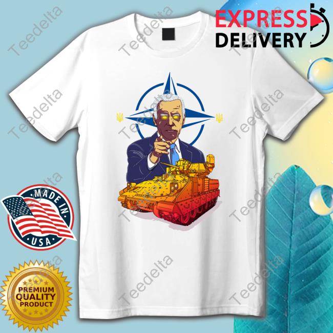 Dark Brandon Does Ukraine On A Bradley New Shirt