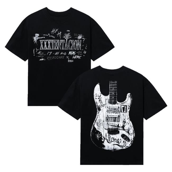 Xxxtentacion Merch Numb New Shirt Black