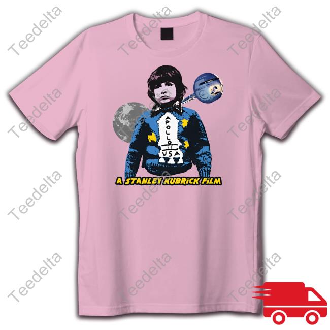 Goodshirts The Moon Landing A Stanley Kubrick Film Hoodie