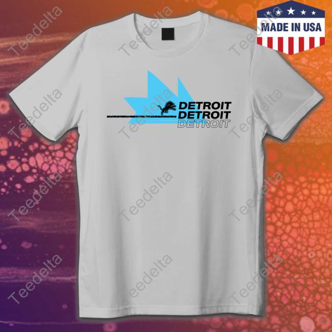 Ninja X Detroit Lions Midwest Shirt