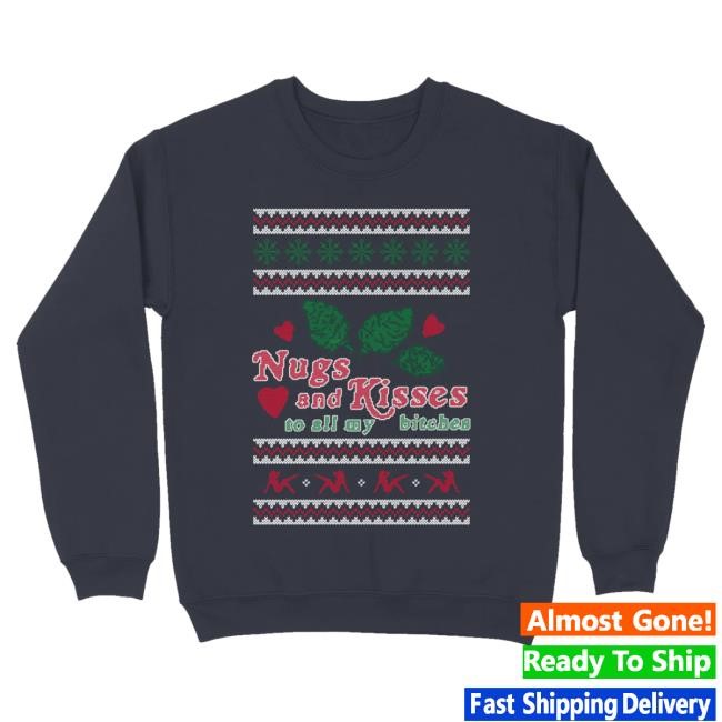 Original Fourtwenty Shop Merch Nugs And Kisses Christmas Shirt