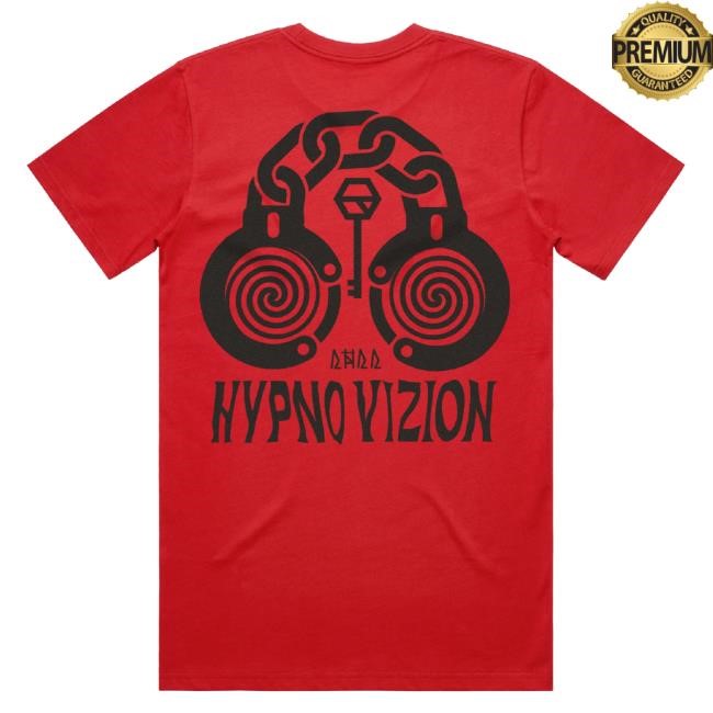 Official Rezz Shop Hypnovizion Guided Thought Shirt Red